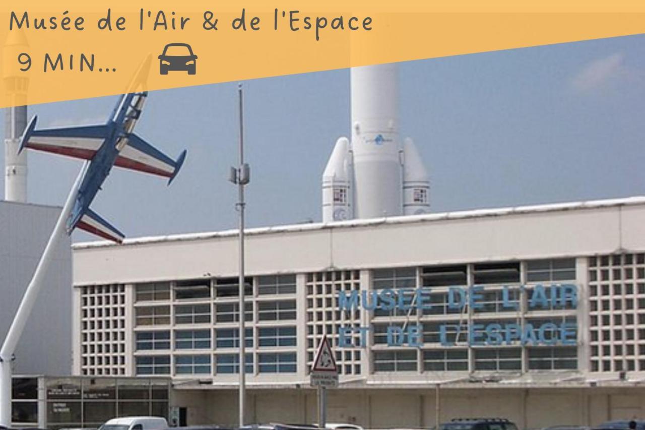L'Eugene - 10Min Du Rer B Le Bourget, Parking, Wifi Διαμέρισμα Drancy Εξωτερικό φωτογραφία